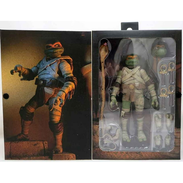 Universal Monsters x TMNT Michelangelo as The Mummy 7 Inch Scale Action Figure