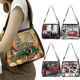thumbnail image 2 of Bolso de mano con diseño de paisaje de la Torre Eiffel y Londres para mujer, moderno bolso de mano para viaje, bolso de hombro, regalo, 2 of 5