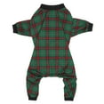 thumbnail image 5 of HDE Dog Pajamas One Piece Jumpsuit Lightweight Dog PJs Shirt for S-3XL Dogs Holiday Plaid M, 5 of 8
