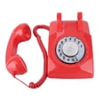 thumbnail image 1 of Teléfono Fijo clásico Antiguo de la Moda del Vintage Retro Octpeak color rojo, 1 of 2