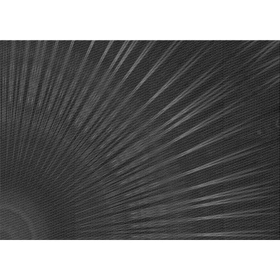 Ahgly Company Indoor Rectangle Patterned Midnight Gray Area Rugs, 5' x 7'