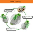 thumbnail image 2 of No Tie Shoe Laces for Adults and Kids - Silicone, 2 of 10