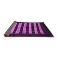 thumbnail image 2 of Ahgly Company Indoor Square Abstract Purple Modern Area Rugs, 6' Square, 2 of 4