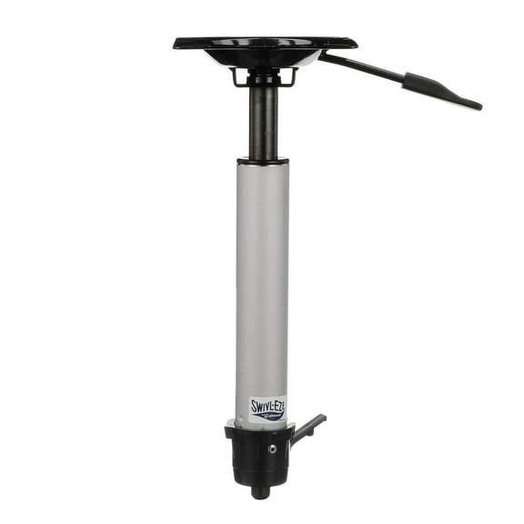Attwood Wedge™ 2 3/8-Inch Extension Post, Adjustable Height Seat Post, 13 to 19 Inches, Power Pedestal, With Seat Mount