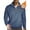 Navy, variant on Chiccall Mens Classic Corduroy Sweatshirts Quarter Button Mock Neck Long Sleeve Pullover Sweatshirt Colorblock Fall Winter Thermal Shirts
