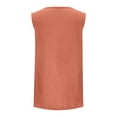 thumbnail image 4 of Aueoeo Sleeveless Tank Top for Women Summer Top Classic Tunic Tee Shirts Casual Vests Loose Fits Fashion Outfits, 4 of 8