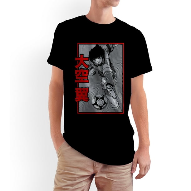 Playera Para Hombre Apparel Super Campeones Negro Talla CH