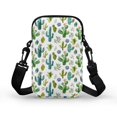 thumbnail image 2 of HELLHERO Cacti Bloom Pattern Shoulder Purse with Bag for Travel Daily Use, 2 of 5