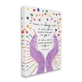 thumbnail image 3 of Stupell Industries There's Always Light Phrase Purple Hands Rainbow Hearts, 36 x 48,Design by Erica Billups, 3 of 7