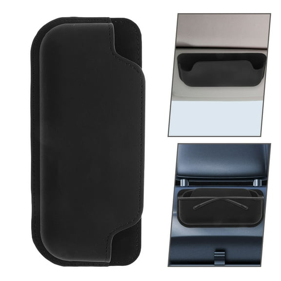 Masteelf Visor Sunglasses Holder Glasses Case For Car Multi-Functional Eyeglass Organizer Car Sunglasses Clip Space-Saving Automobile Glasses Storage Interior Decoration