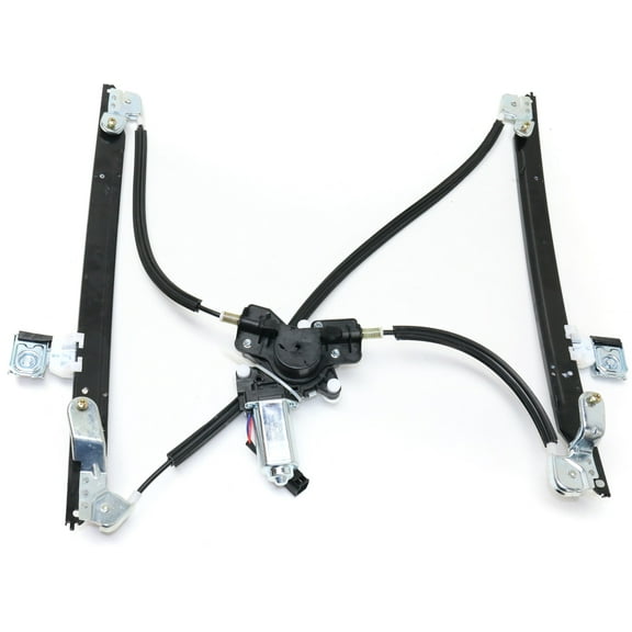 Window Regulator Compatible For 2004-2007 Dodge Grand Caravan Chrysler Town and Country Front, Left Driver Power With Motor