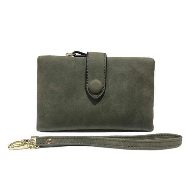 Carteras pequeñas para mujer, pulsera con ranuras para tarjetas, monedero con cremallera, cartera para tarjetas de crédito