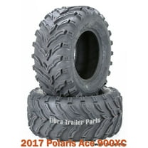 2017 Polaris Ace 900XC ATV Rear Tire Set 27x11-12 /6PR