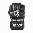 thumbnail image 5 of Beastpowergear MMA Gloves, UFC Gloves, Kickboxing Gloves with Open Palms, Boxing Gloves, Punching Bag Gloves, Sparring, Muay Thai, Thump Padding for Men & Women, 5 of 6