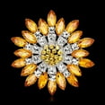 thumbnail image 6 of UDIYO Women Fashion Flower Brooch Crystal Rhinestone Jewelry for Wedding Party Gift, 6 of 7