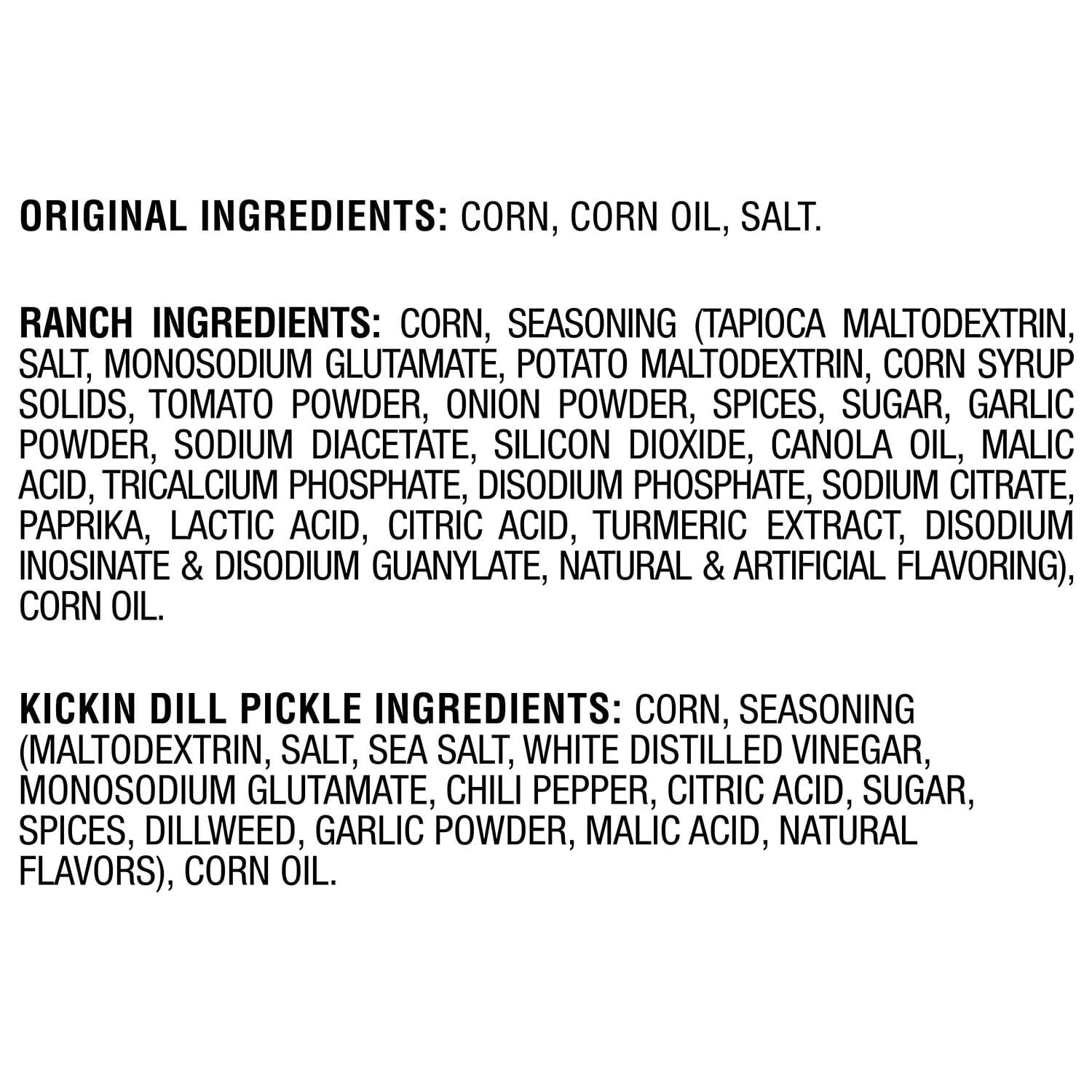 Corn Nuts Crunchy Corn Kernels Variety Pack, 4 oz., 12 pk.