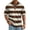 Brown, variant on Men's Short Sleeve Polo Shirts Casual Summer Classic Collared Golf Shirt with Pocket