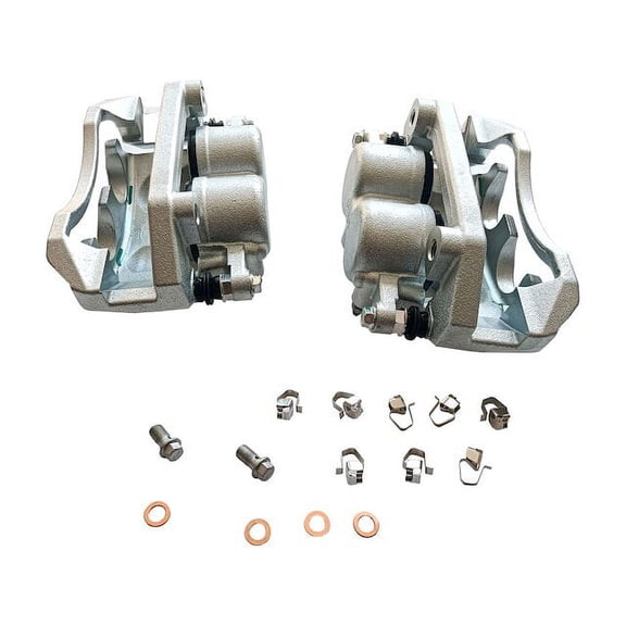 Front Brake Caliper Set - Compatible with 2011 - 2018 Ram 1500 - Replacement