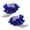 Blue, variant on rygai 1 Pair Baby Socks Cute Comfortable Cotton Girls Princess-style Slip Socks with Ruffle Daily Wear,Blue