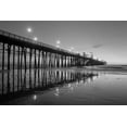 thumbnail image 2 of Lee Peterson 32x23 Gallery Wrapped Canvas Wall Art Titled - Pier Night II, 2 of 4