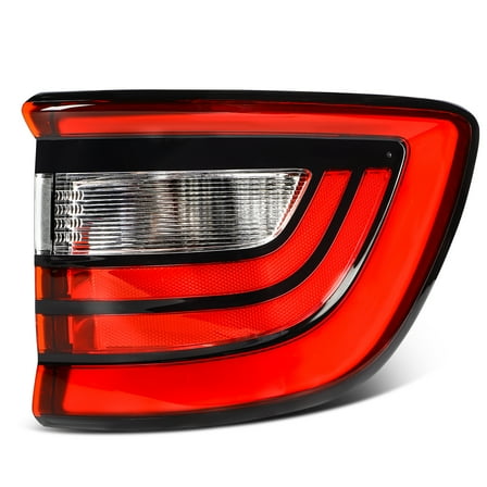 SCITOO Tail Light Assembly Fit 2014-2022 for Dodge DurangoRight Taillamp Red Clear Lens CH2801206(Bulbs Not Included)