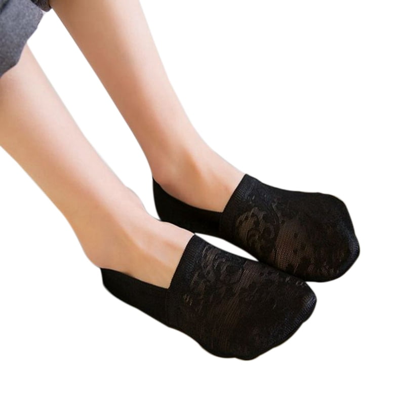 Esho Women Summer Low Cut NonSlip Liner Socks Casual No Show