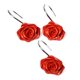 thumbnail image 1 of Ganchos para cortina de ducha Yuarrent 3 piezas accesorio de baño Rojo, 1 of 6