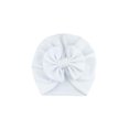 thumbnail image 2 of FOCUSNORM Baby's Hairband Cap Single Color Skin Friendly Soft Bow Headband Hat, 2 of 2