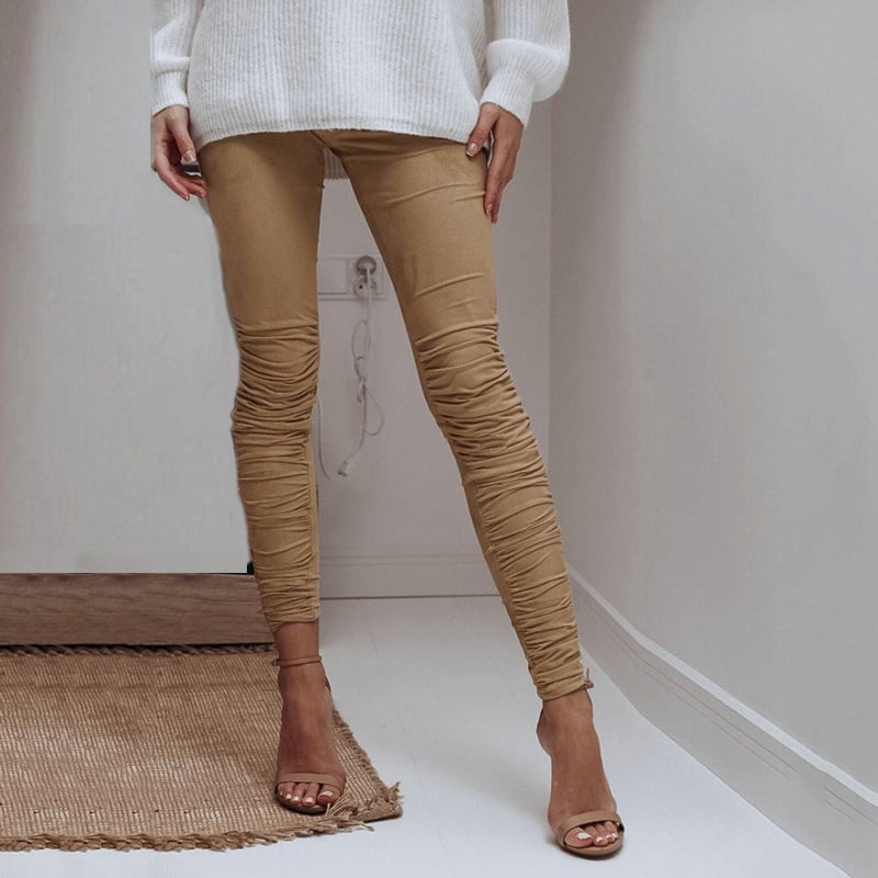 suede jeggings