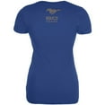 thumbnail image 2 of Mustang Cobra Logo 50 Years Juniors Soft T Shirt Royal MD, 2 of 2