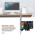 thumbnail image 5 of 5.1 Internal Sound Card for Windows 10 with Low Profile Bracket, 3D Stereo PCI-E, CMI8738 Chip 32/64, 5 of 5