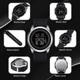 thumbnail image 6 of SKMEI Mens Watch Ultra-Thin Digital Sports Watch Waterproof Stainless Steel Fashion Wrist Watch for Men Women, 6 of 8