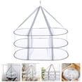 thumbnail image 3 of SHISUYAN Windproof Design Hanging Dryer 3-Tier Shoes Clothes Hanging Dryer Mesh Drying Rack, 3 of 3