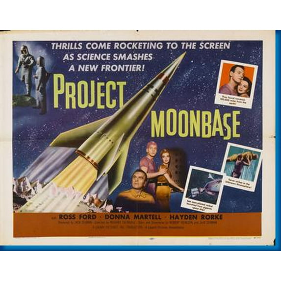 Project Moon Base Movie Poster Art Poster 24x36 Unframed, Age: Adults, Rectangle Best Posters