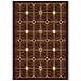 thumbnail image 2 of Electrode 5'4" x 7'8" Area Rug In Color Burgundy, 2 of 2
