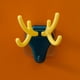 thumbnail image 3 of Gancho organizador Baoblaze Soporte para Bolsas y Toallero de Montaje en pared azul amarillo, 3 of 8