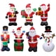 thumbnail image 2 of LED inflable lindo aire soplado juguete Festival tema iluminado modelo gigante ornamento muñecas de Navidad decoración Navidad regalos de Año Nuevo（1.2m nunny bag17, 2 of 5