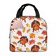 thumbnail image 1 of Disketp Thanksgiving Turkey Leaves for Insulated Lunch Bag for Women and Men, Perfect for Work, Hiking, Picnic, 1 of 8