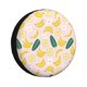 thumbnail image 1 of Fotbe Banana With Leaves Funda de Llanta de Repuesto con Estampado, Engrosada, Ajuste Universal para Jeep, Remolque, RV, SUV, Camión-16 inch, 1 of 6