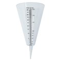 thumbnail image 1 of Bewildely Taza medidora de lluvia, medidor de lluvia de cono transparente, taza medidora de lluvia cónica, medidor resistente de lluvia, duradero para la Jardín y Patio Bewildely HA022961-00, 1 of 6