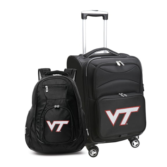 MOJO Black Virginia Tech Hokies Softside Carry-On & Backpack Set