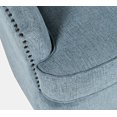 thumbnail image 6 of Jofran Bryson Transitional Upholstered Swivel Chair with Nailhead Trim, 6 of 6