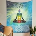 thumbnail image 3 of Tapicería de pared fluorescente para yoga, estética, 150 x 130 cm, microtela, 3 of 3