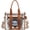 Brown, variant on Clear Bags for Women Tote Bag, Crossbody Bag, Stadium Approved Clear Purse for Sports Events, Concert, Work & Beach