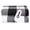 04White&Black, variant on GONUES Heated Throw Blanket 50"x 60" Soft Warm Flannel Electric Blanket with 4 Heating Levels & 3 Hours Auto Shut off, Machine Washable for Sofa & Office - Dark Grey