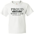 thumbnail image 3 of Inktastic Proud to be Who I am Black History Month Youth T-Shirt, 3 of 5