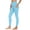 Sky Blue, variant on Hurxie High Waisted Leggings for Women - Comfortable and Stretchy in Versatile Sizes and Colors with Pockets Blue,S