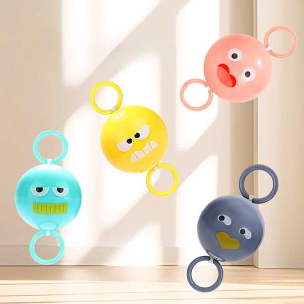 XWSHYW Juguetes para Niños Silbato para Niños Que Sopla, Cuerda Intermitente Voladora, Caramelo Giratorio, Ejercicio de Mano y Ojo, Cuerda para Niños, Yo Intermitente