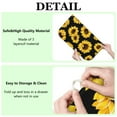 thumbnail image 6 of Sunflower Flower Print Dish Drying Mat for Kitchen Counter, Absorbent Microfiber Pad, Foldable Rack Drainer Mat, 16x18 Inch, 6 of 7