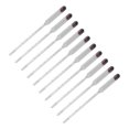 thumbnail image 2 of Demonsen Glass Hydrometer,Wine Hydrometer,10Pcs Hydrometer Glass Beer Tester Wine Meter Measuring Tool Set Kit For Home Brewing 0-100, 2 of 8